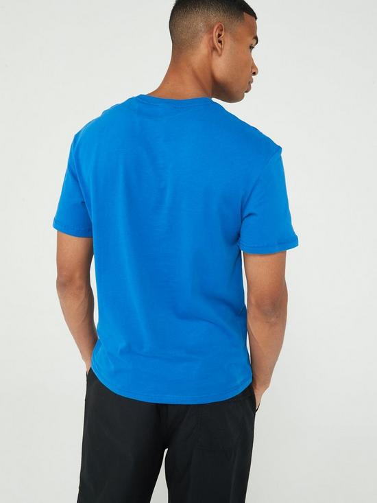 stillFront image of jack-jones-jack-amp-jones-classic-twill-small-logo-t-shirt-bright-blue