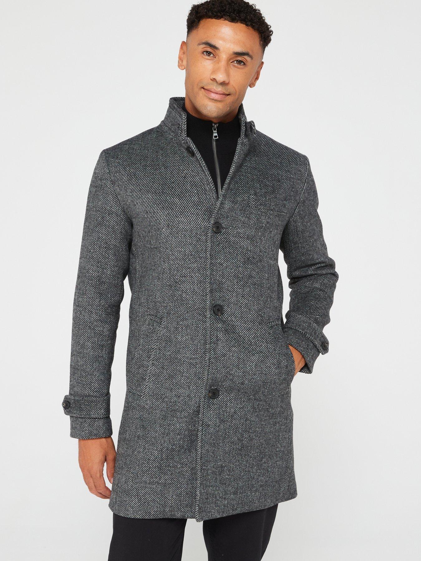 Jack and shop jones trench coat