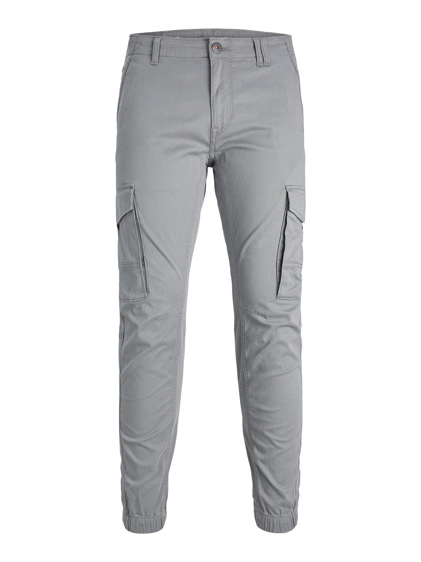 Image 5 of 5 of Jack & Jones Jack &amp; Jones Paul Flake Cuffed Cargo Trousers - Green