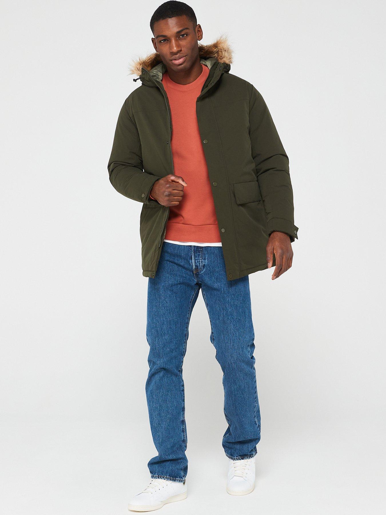 Jack jones khaki clearance jacket