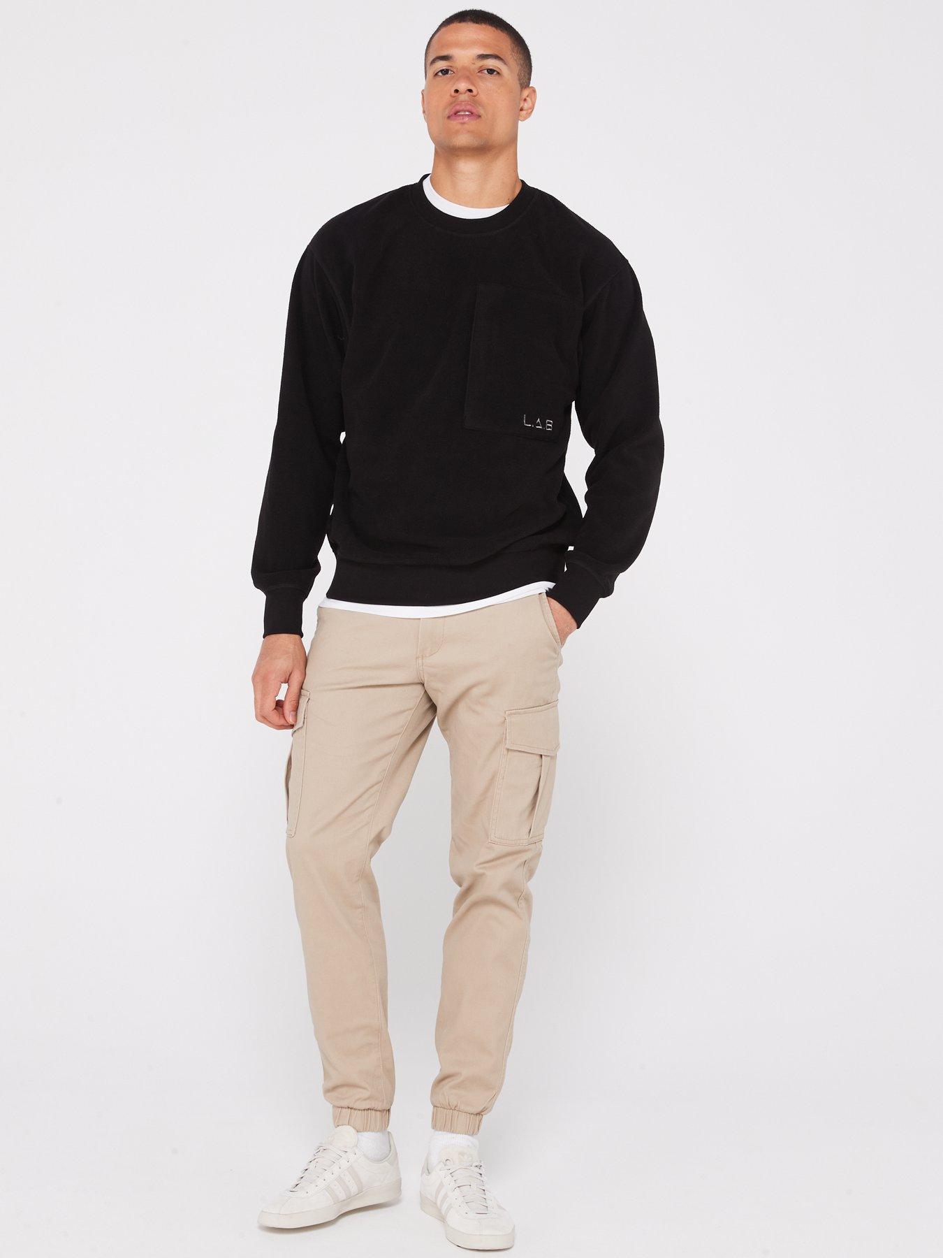 Pantalon Cargo Homme Jack & Jones Marco Joe Slim Fit - Neuf Avec étiquettes - Taille W28 à W36