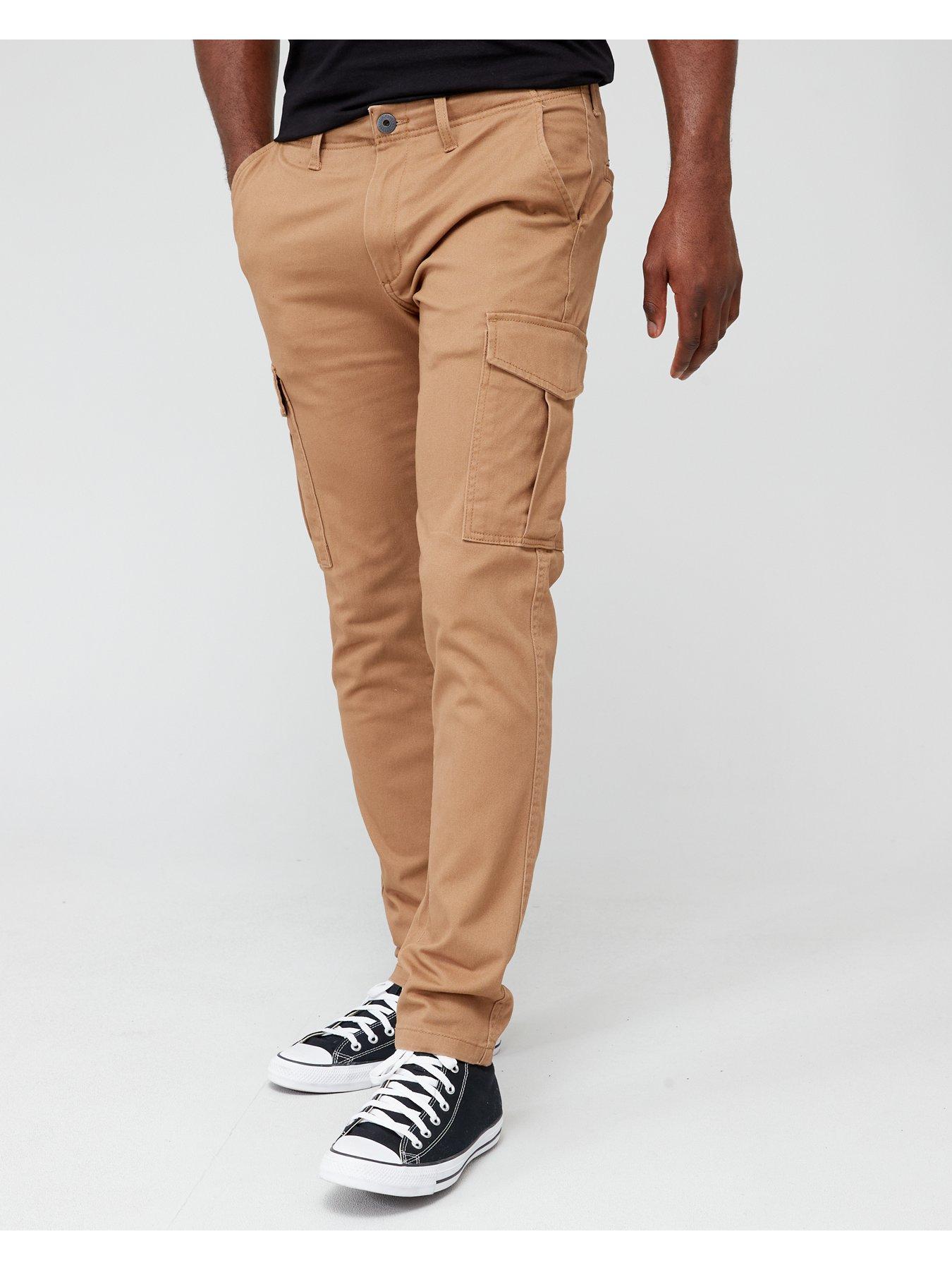 Mens slim sale fit cargo pants