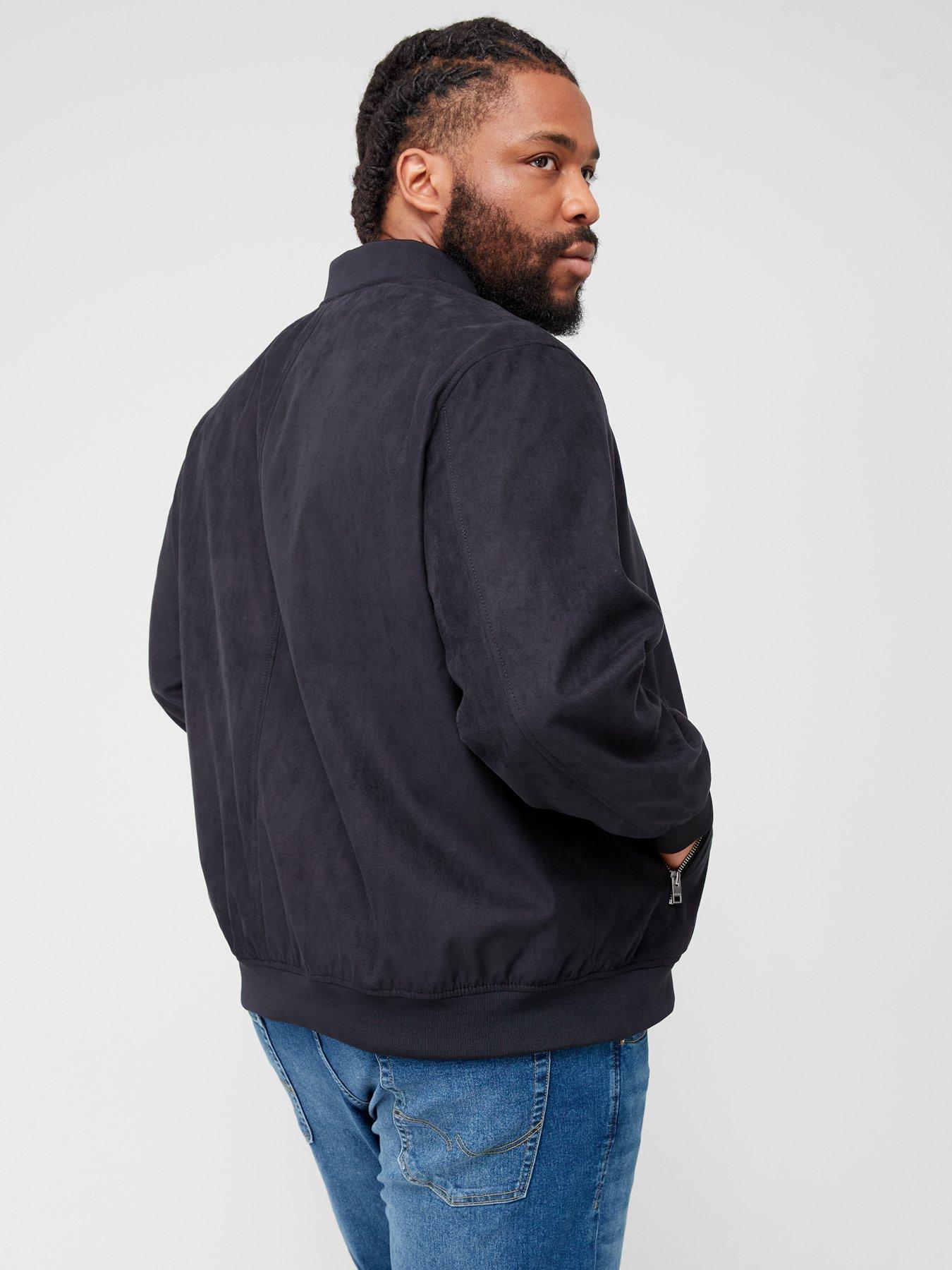 Giacca Faux Suede JACK &amp; JONES - Look Motociclista, Poliestere, Taglio Regular