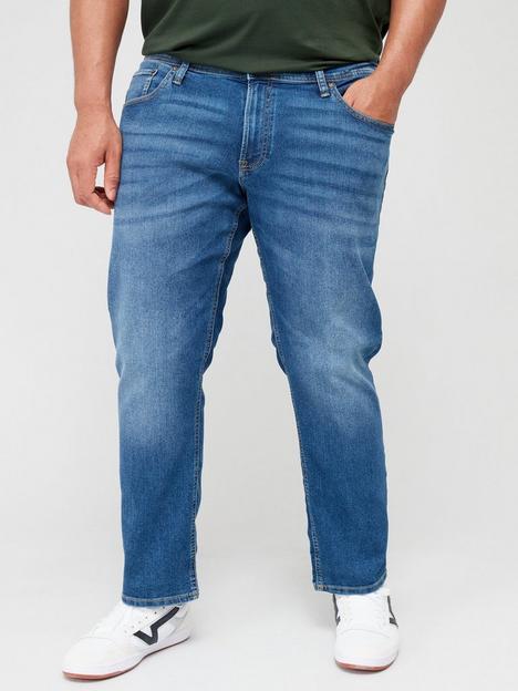 jack-jones-plus-glenn-original-slim-fit-jeans-mid-wash