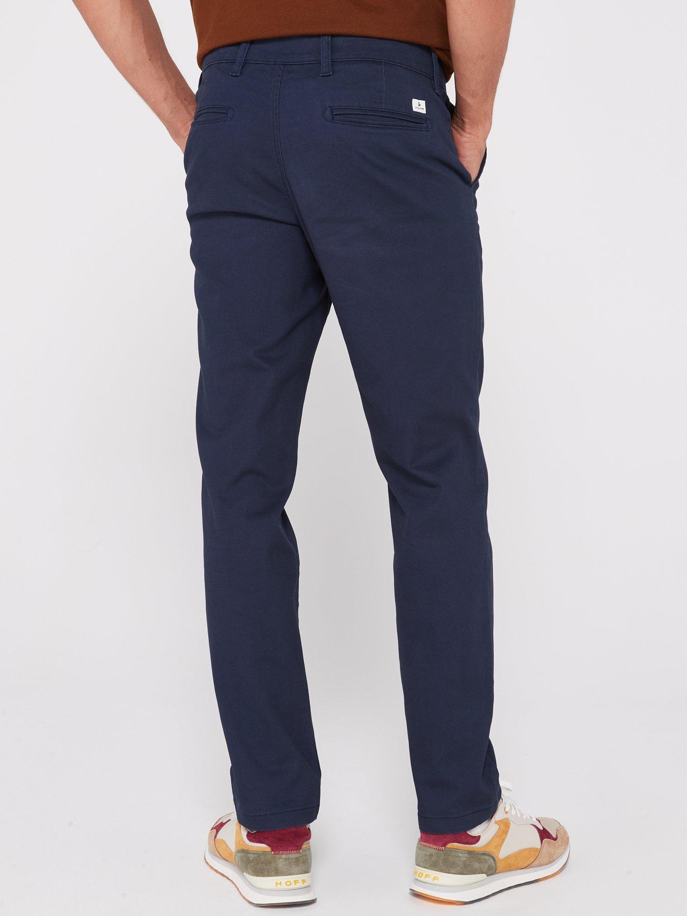 Navy blue 2024 chino trousers