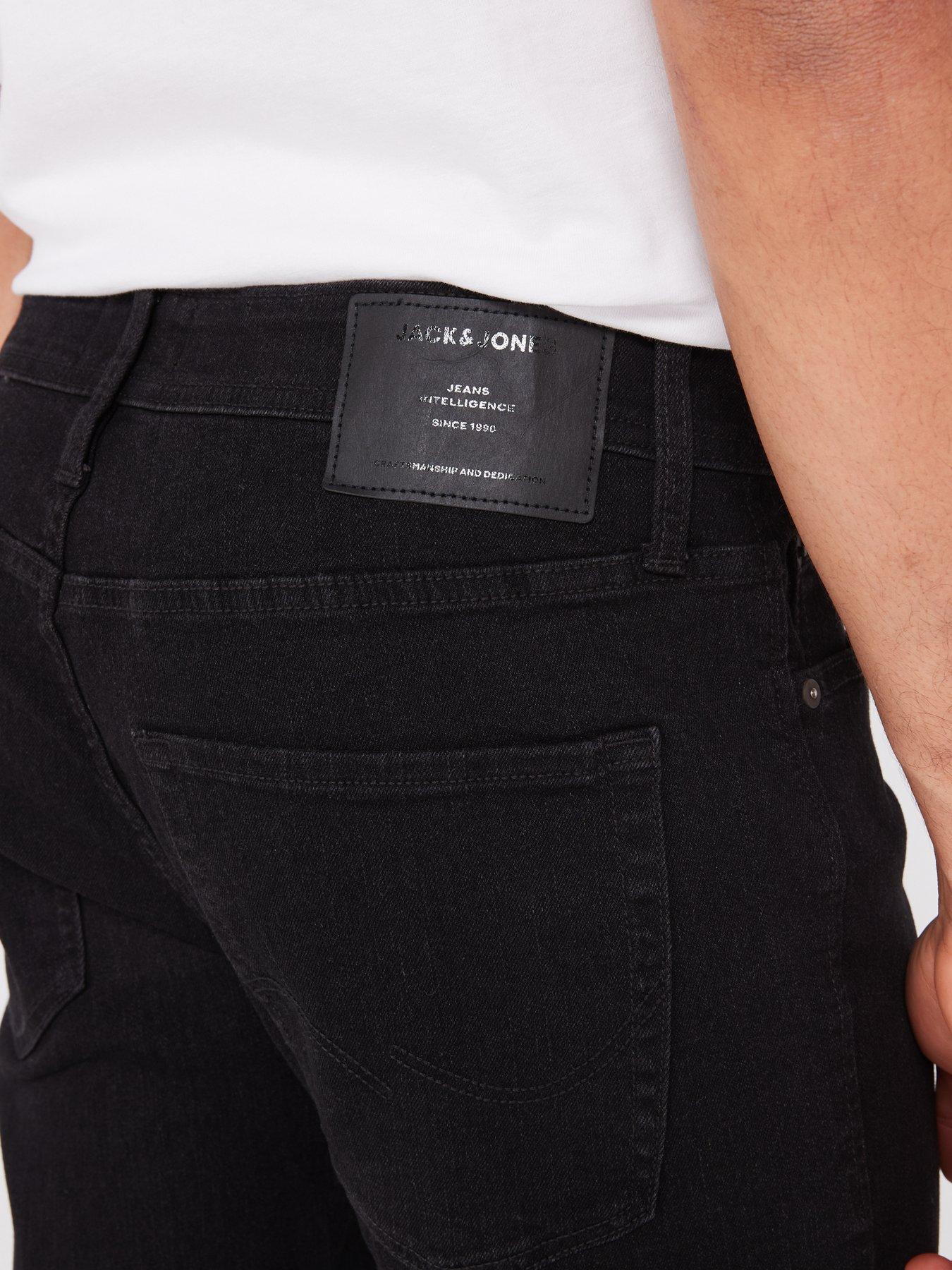 Image 4 of 5 of Jack & Jones Mike Original Comfort Jeans - Black