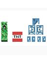 Image thumbnail 2 of 5 of Minecraft Diamond Level Creeper Action Figure