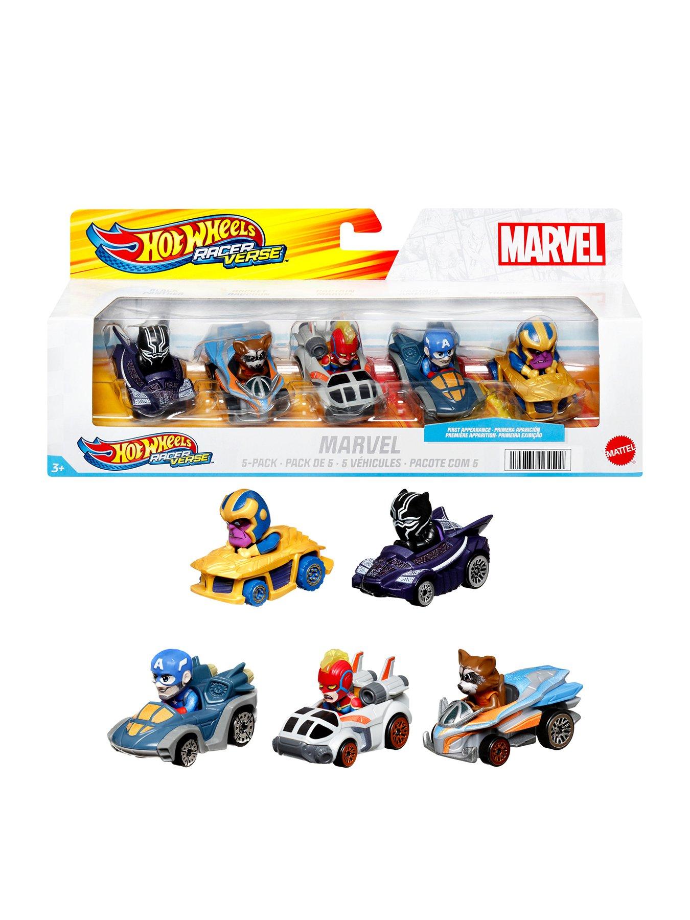 RacerVerse Marvel Character Vehicle 5 Pack