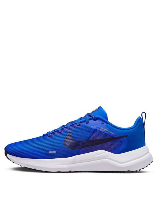 front image of nike-downshifter-12-blue