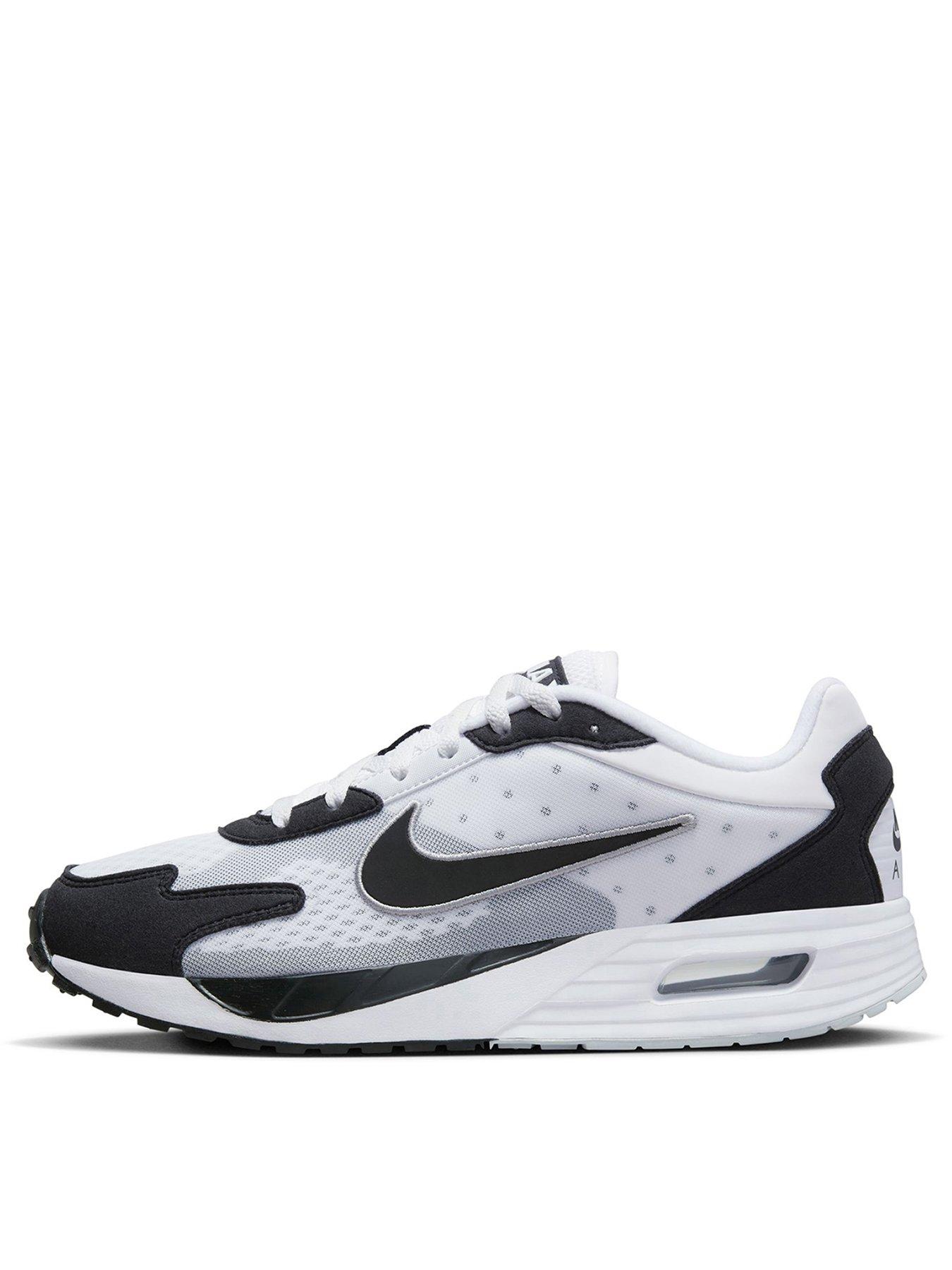 Nike air shoes store black and white