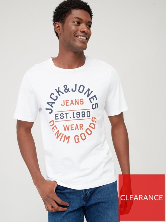 stillFront image of jack-jones-jack-amp-jones-5pk-short-sleeve-graphic-logo-t-shirt-multi