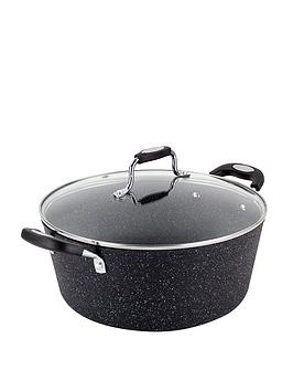 Product photograph of Scoville Neverstick 28cm Stock Pot from very.co.uk