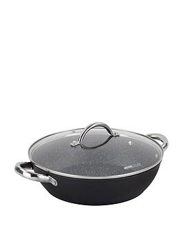 Product photograph of Scoville Neverstick 28cm Shallow Casserole Pan from very.co.uk