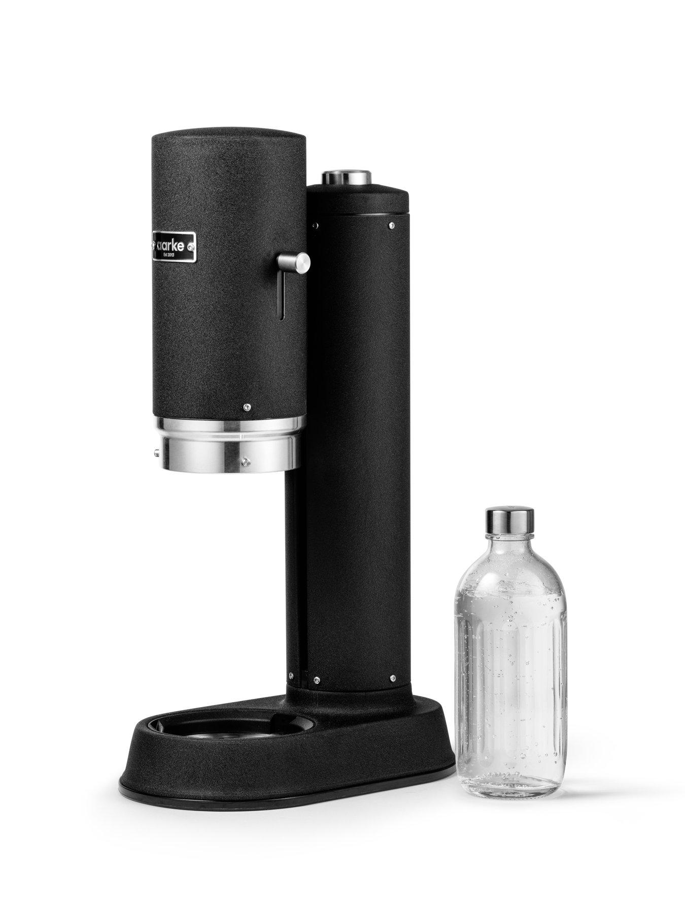 Aarke Carbonator Pro Matte Black Sparkling Water Maker Co2 Gas