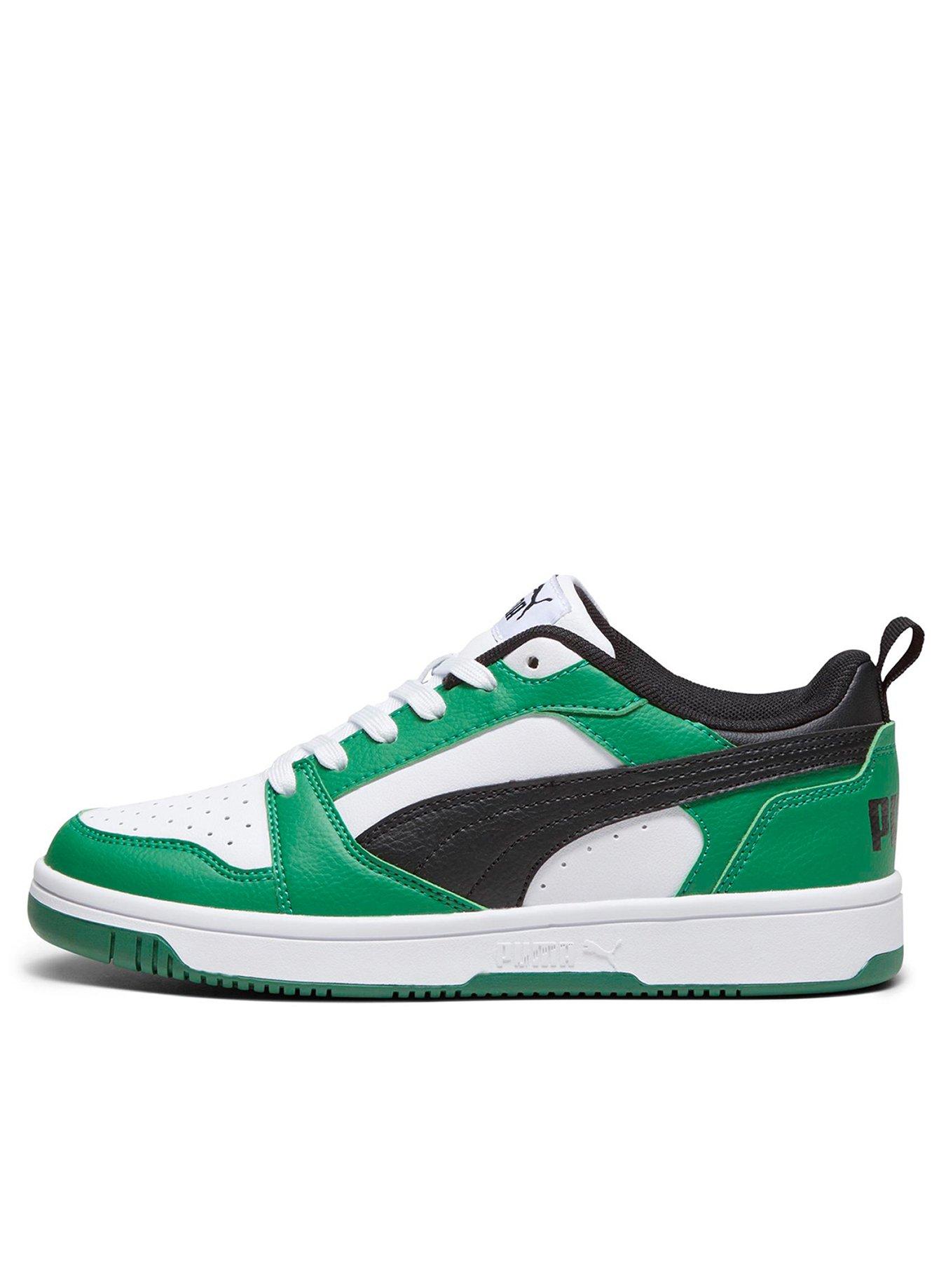 White puma trainers junior hot sale