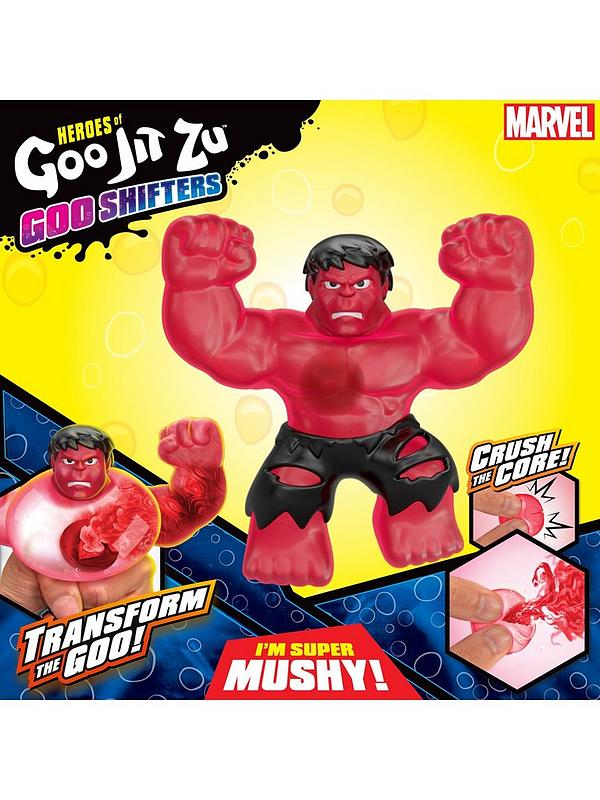 Image 3 of 3 of Heroes of Goo Jit Zu Marvel Goo Shifters- Red Smash Hulk