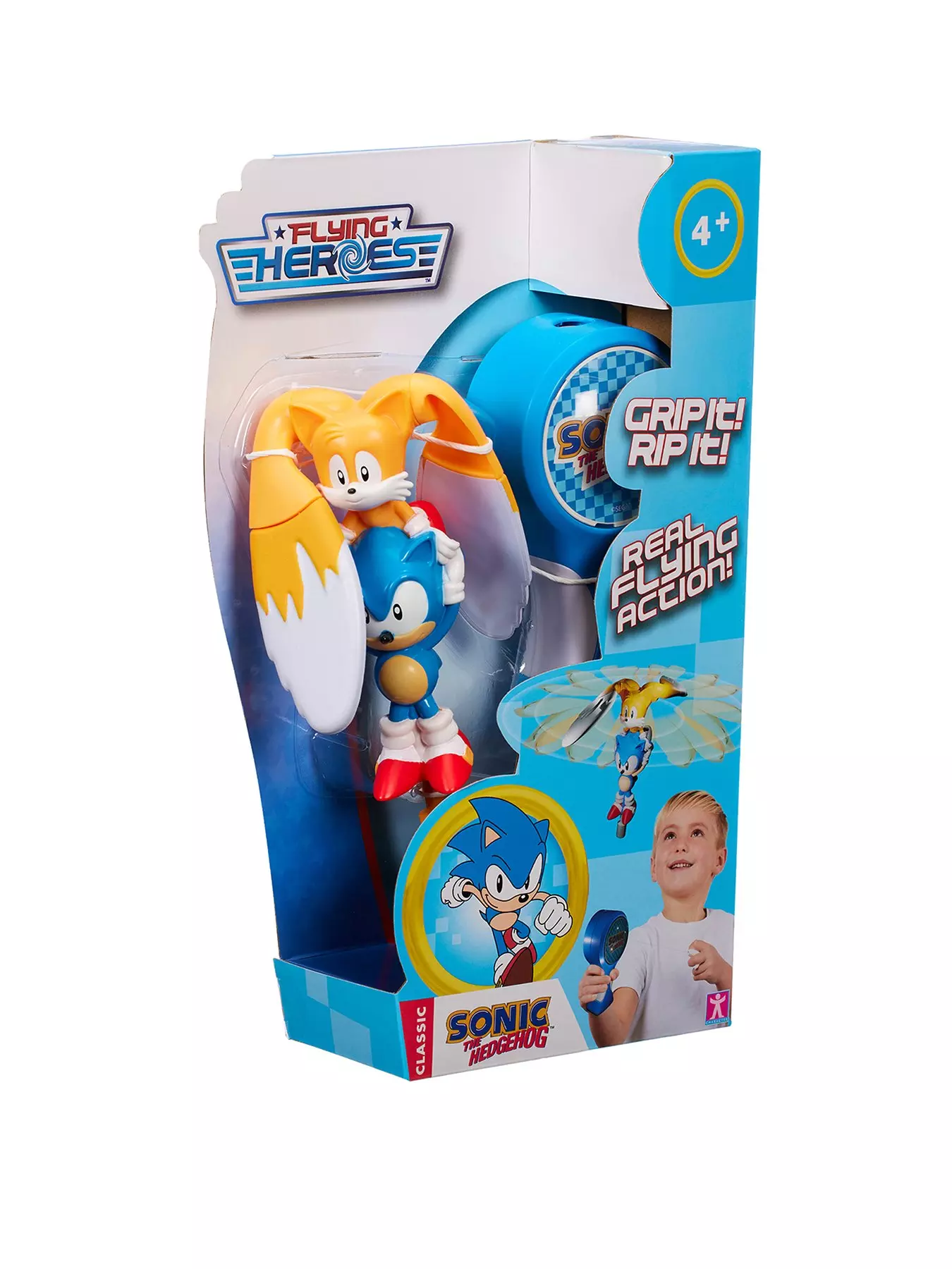 SONIC The Hedgehog Classic Figurine Boxset 4 10cm Pixel 3 8cm Pixel Tails