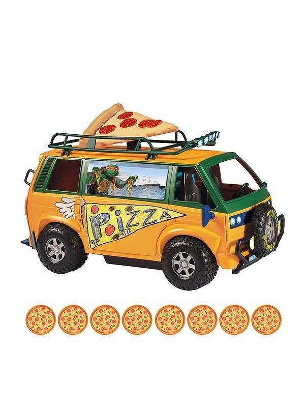 Image 1 of 6 of Teenage Mutant Ninja Turtles Movie Pizza Delivery Van