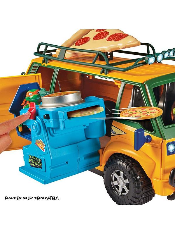 Image 3 of 6 of Teenage Mutant Ninja Turtles Movie Pizza Delivery Van