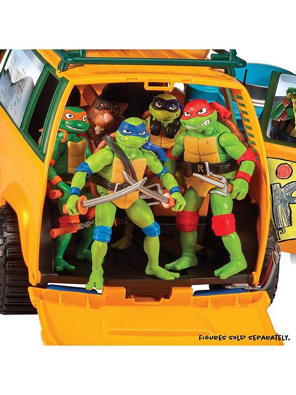 Image 4 of 6 of Teenage Mutant Ninja Turtles Movie Pizza Delivery Van
