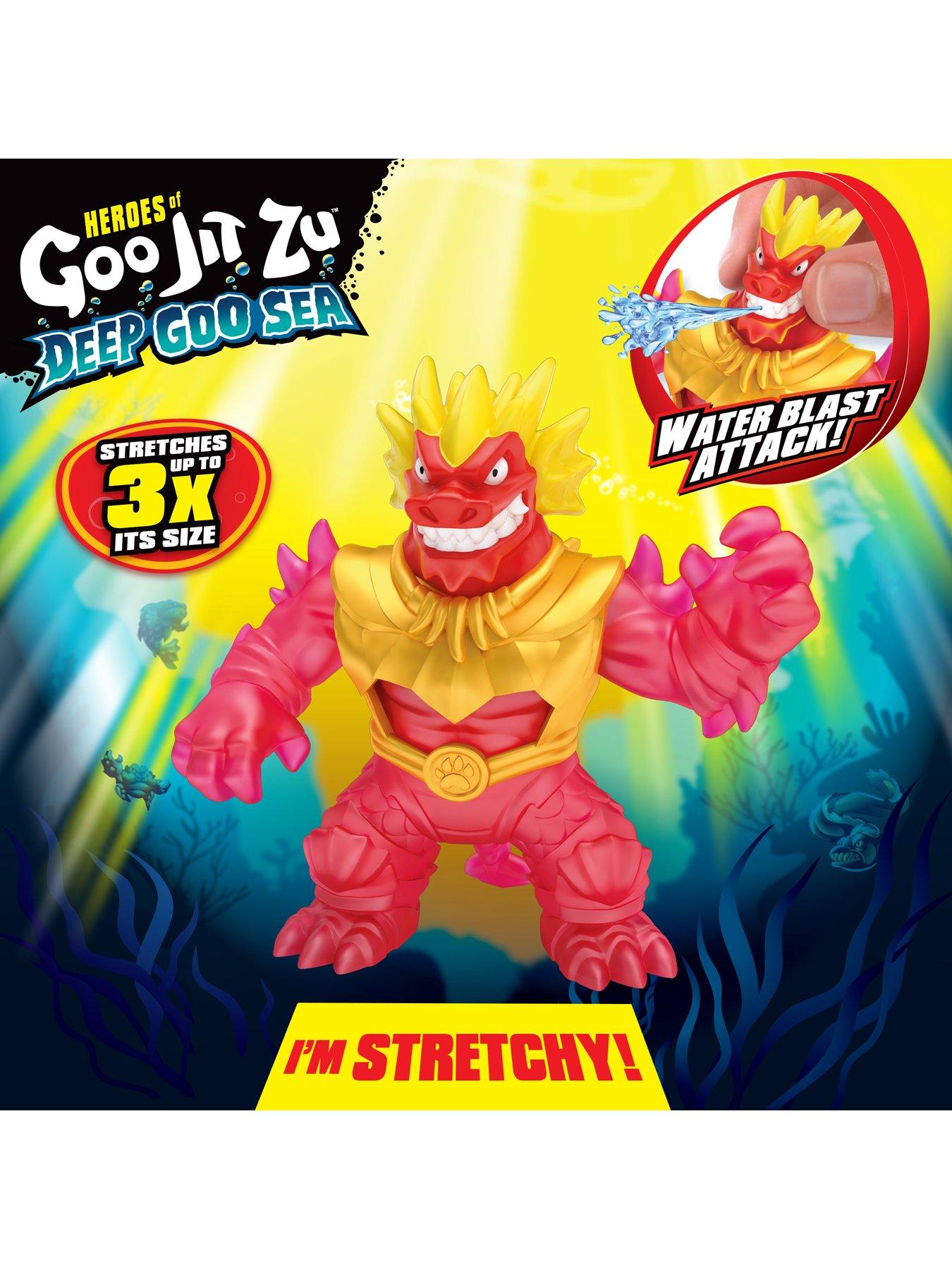 Heroes of Goo Jit Zu Super Stretchy Action Figure 1-Pack, Blazagon