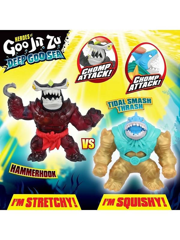 Image 3 of 6 of Heroes of Goo Jit Zu Deep Goo Sea Verses Pack - Thrash V Hammerhook