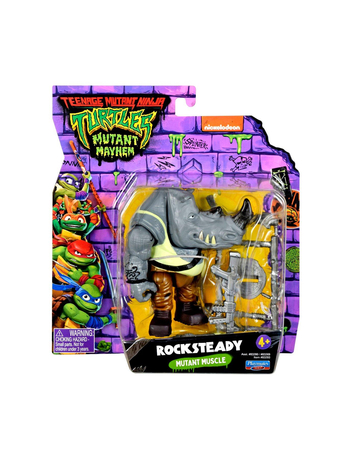 TMNT Teenage Mutant Ninja Turtles Mutant Mayhem Bebop & deals Rocksteady Action Figure