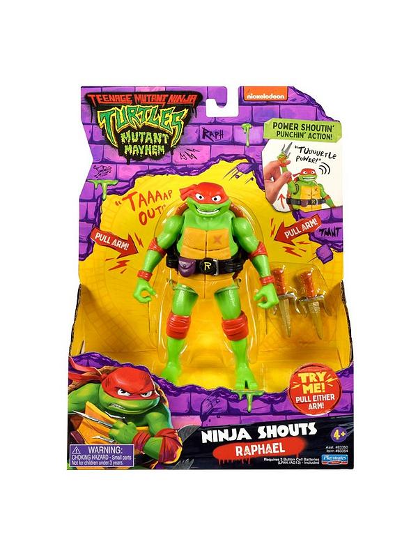 Image 2 of 5 of Teenage Mutant Ninja Turtles Movie Ninja Shouts - Raphael