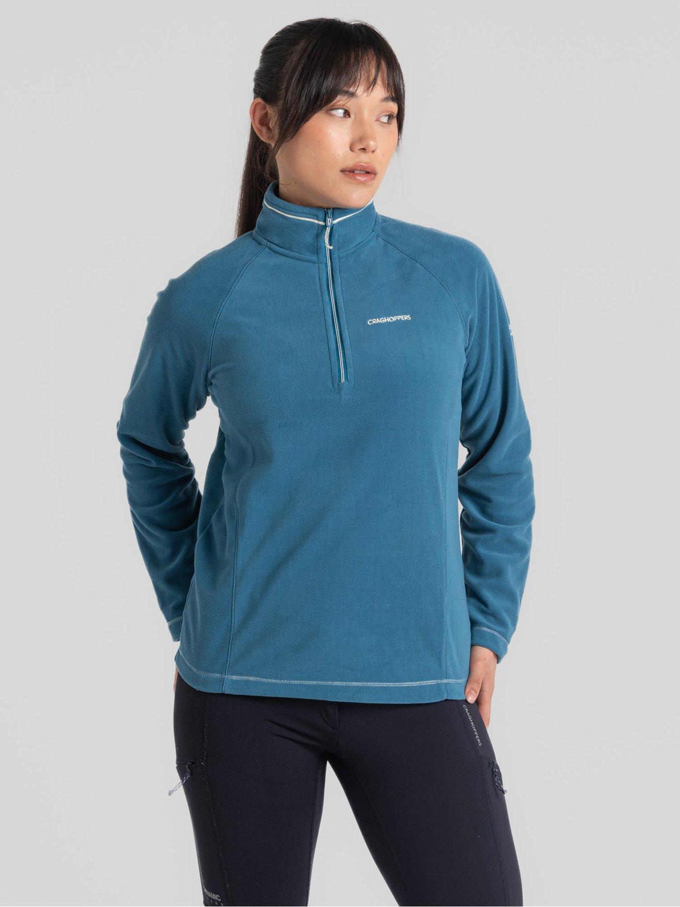 Miska VI Half Zip Fleece Top Blue