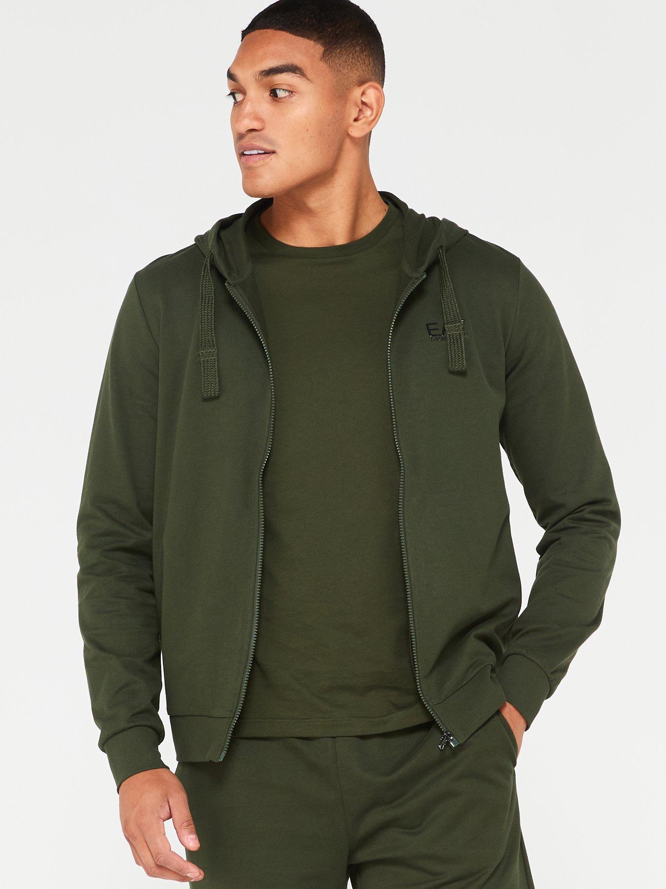 Ea7 hoodie mens on sale sale