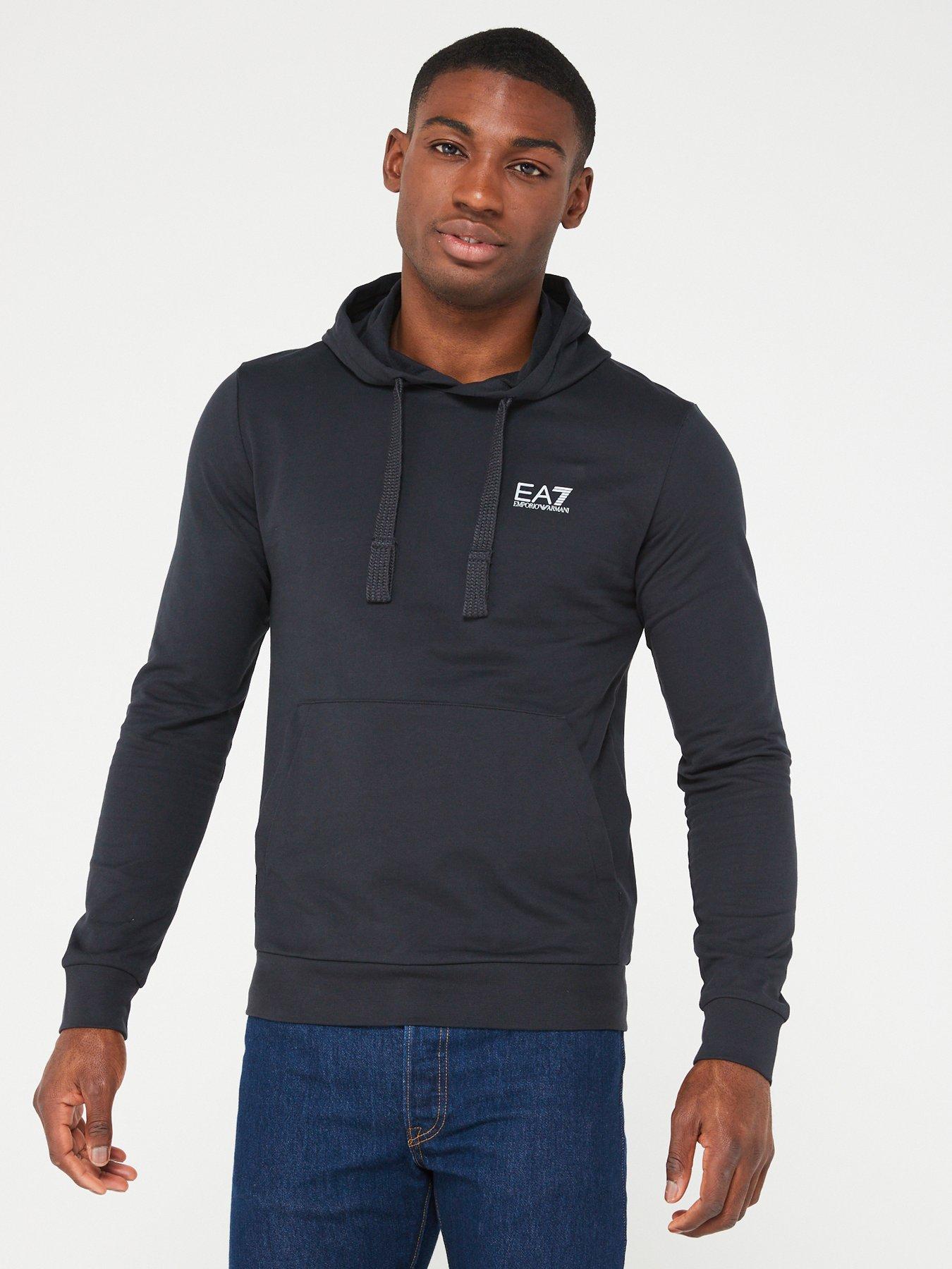 Ea7 cheap navy hoodie