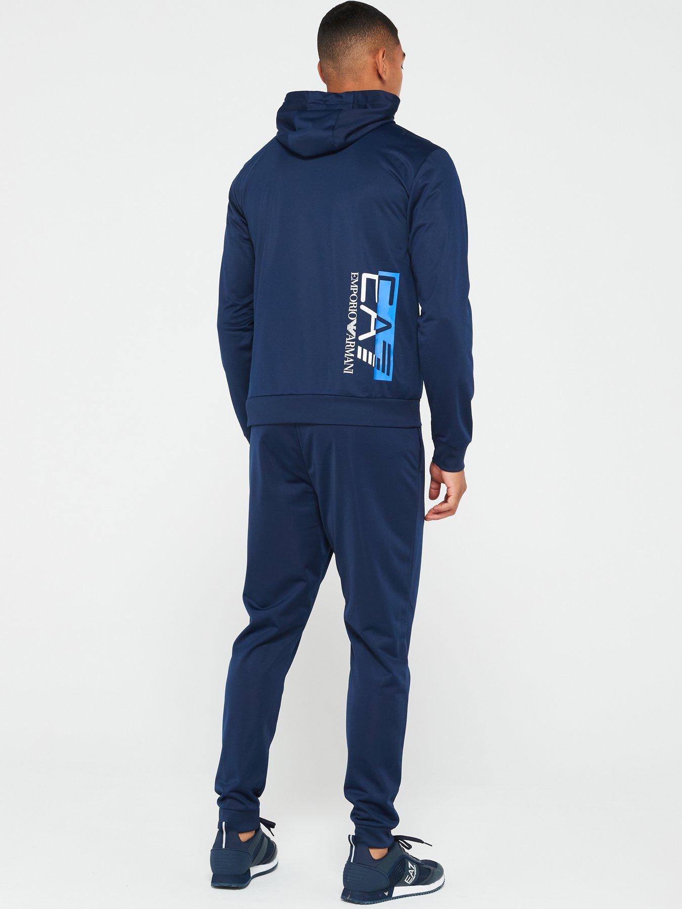 EA7 Emporio Armani Small Logo Hooded Tracksuit Very
