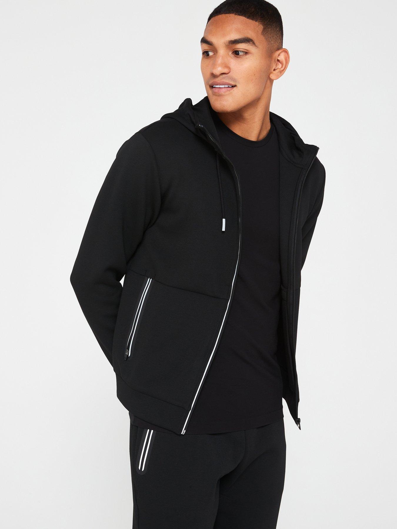 Emporio armani zip deals hoodie