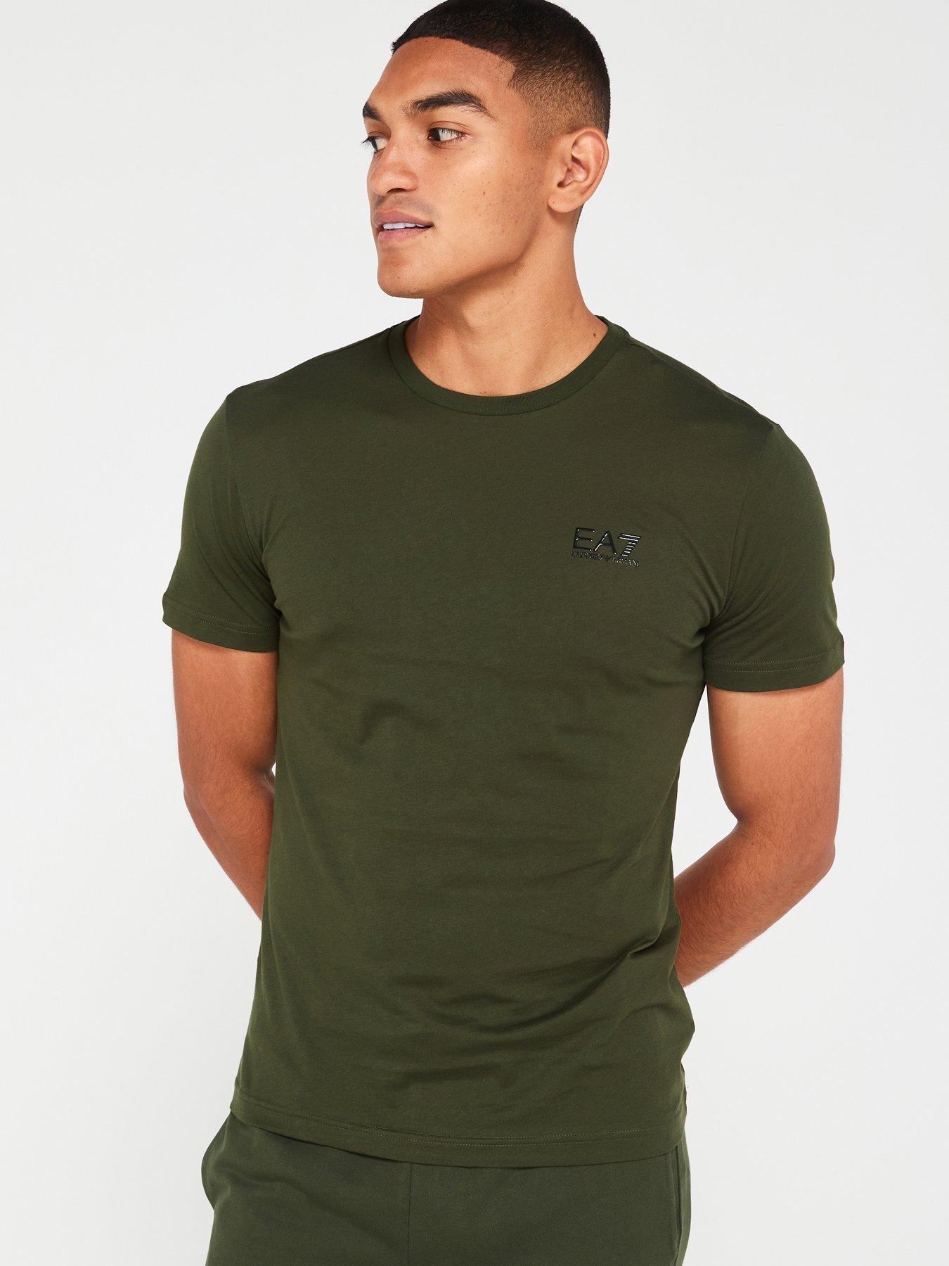 Green armani t shirt hotsell