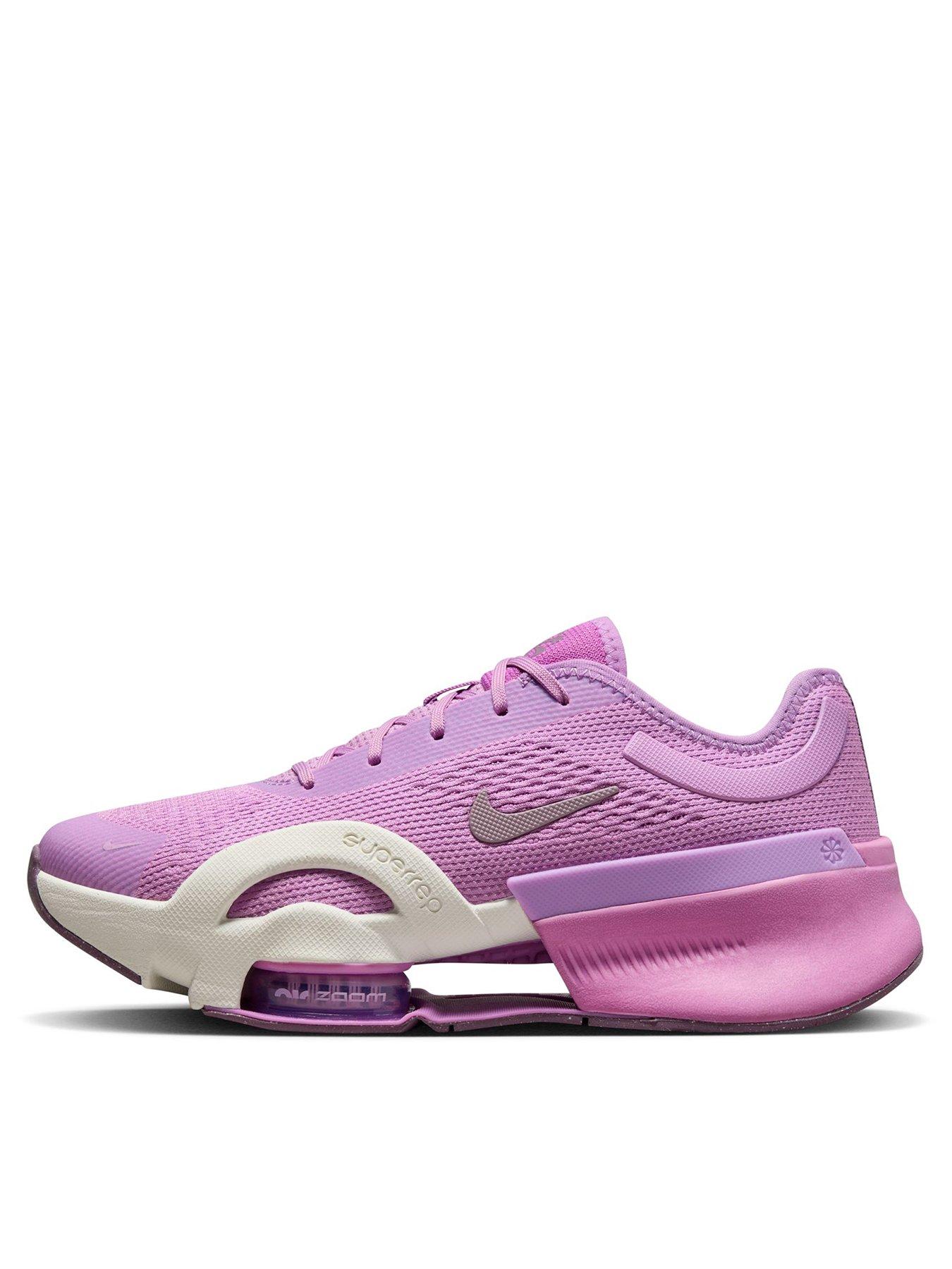 Pink and best sale purple shoes