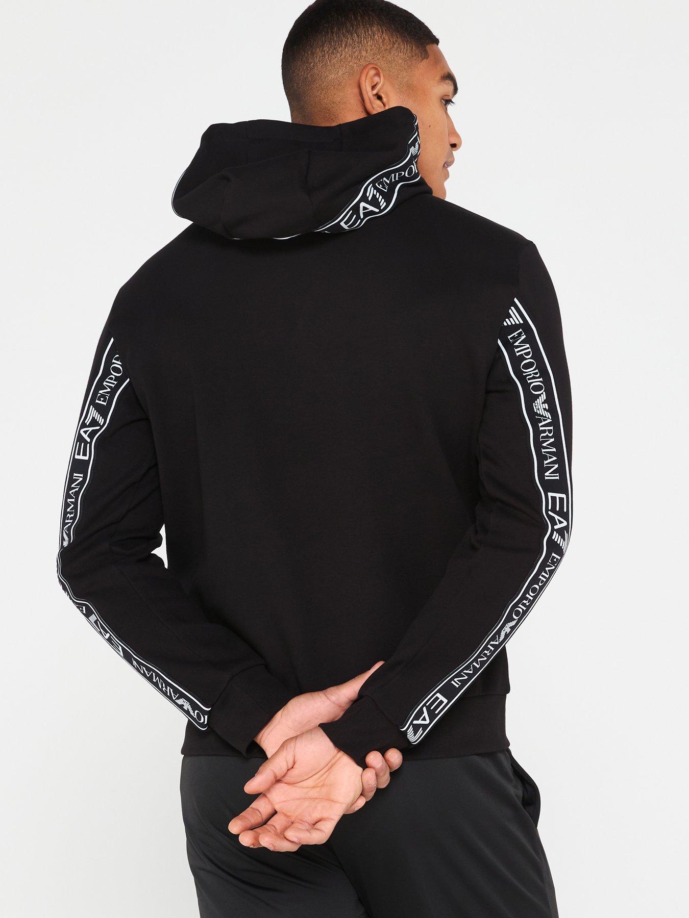 Emporio armani outlet hoodie black