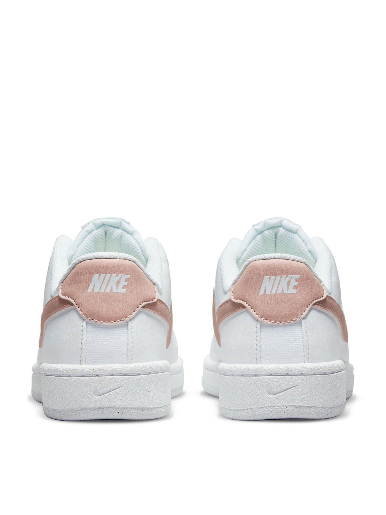 Nike court royale white on sale rose