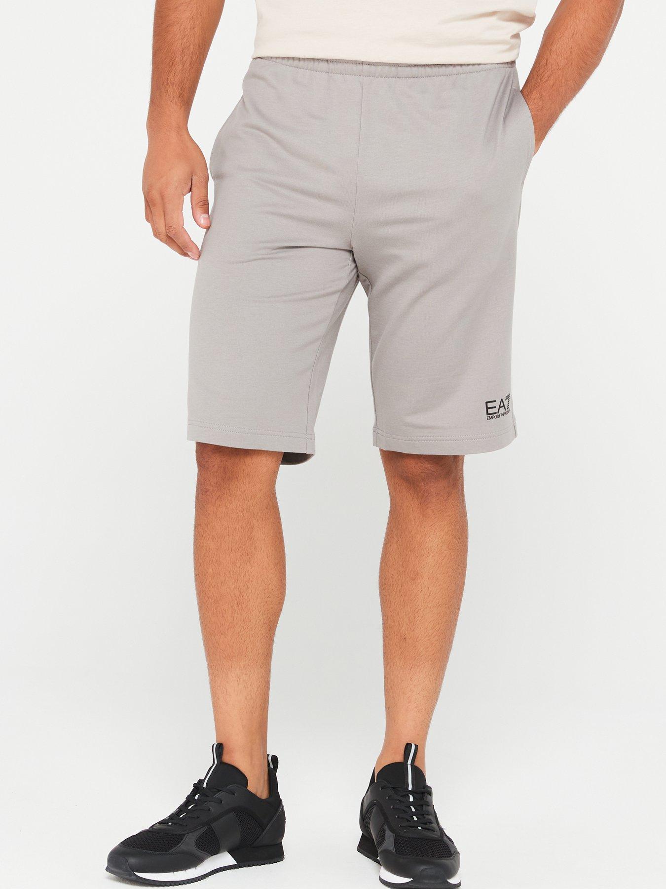 Ea7 grey shorts sale