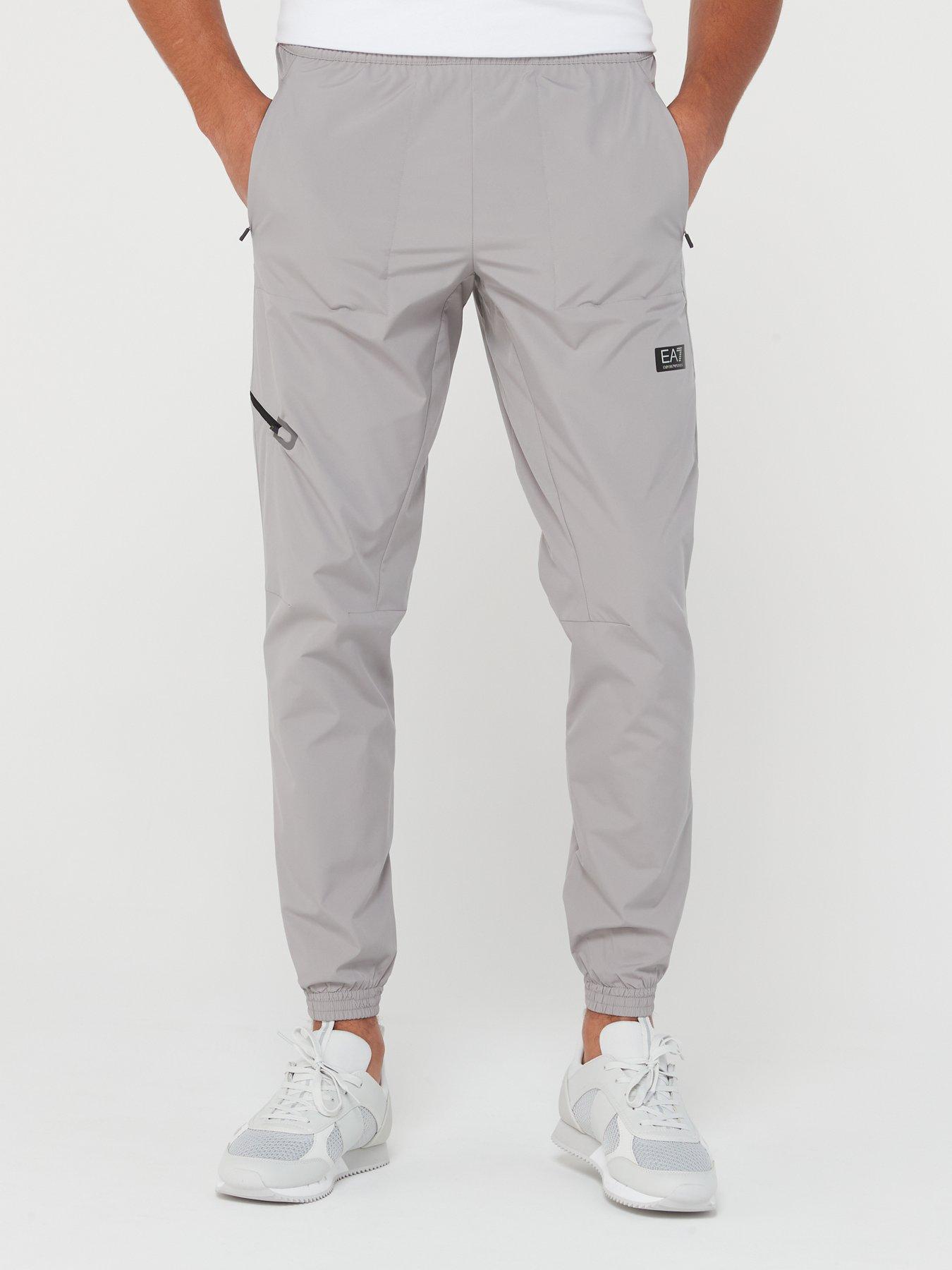 EA7 Emporio Armani Ventus Cuffed Track Pant - Grey