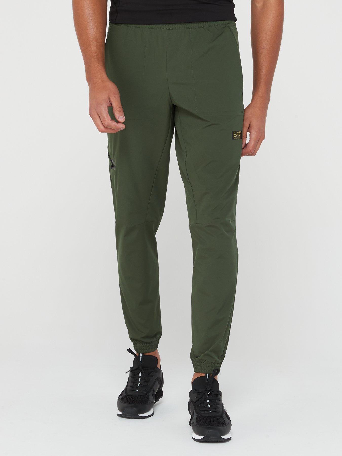 undefined Ventus Cuffed Track Pant - Dark Green