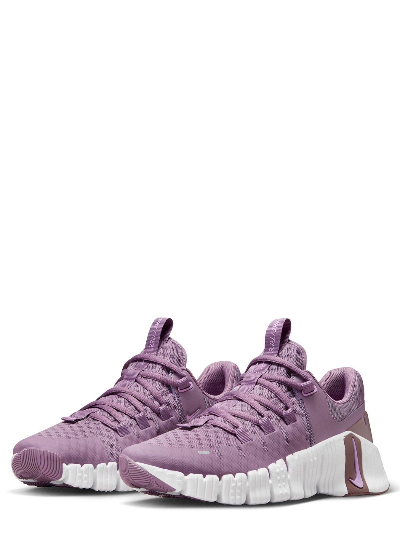 Nike free flyknit store 5.0 kids purple