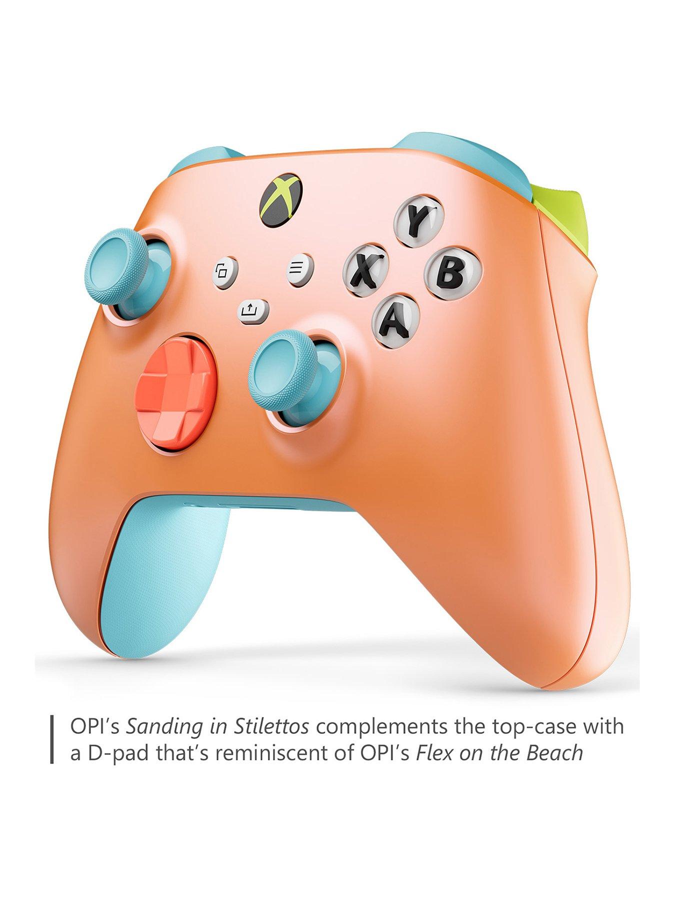 Blue and orange xbox one clearance controller