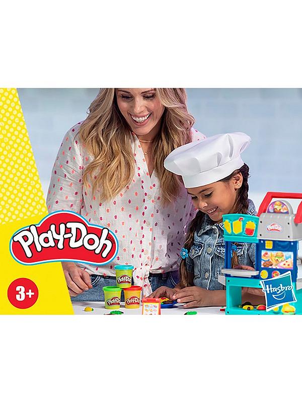 Image 6 of 6 of Play-Doh Kitchen Creations Busy Chef's Restaurant Playset