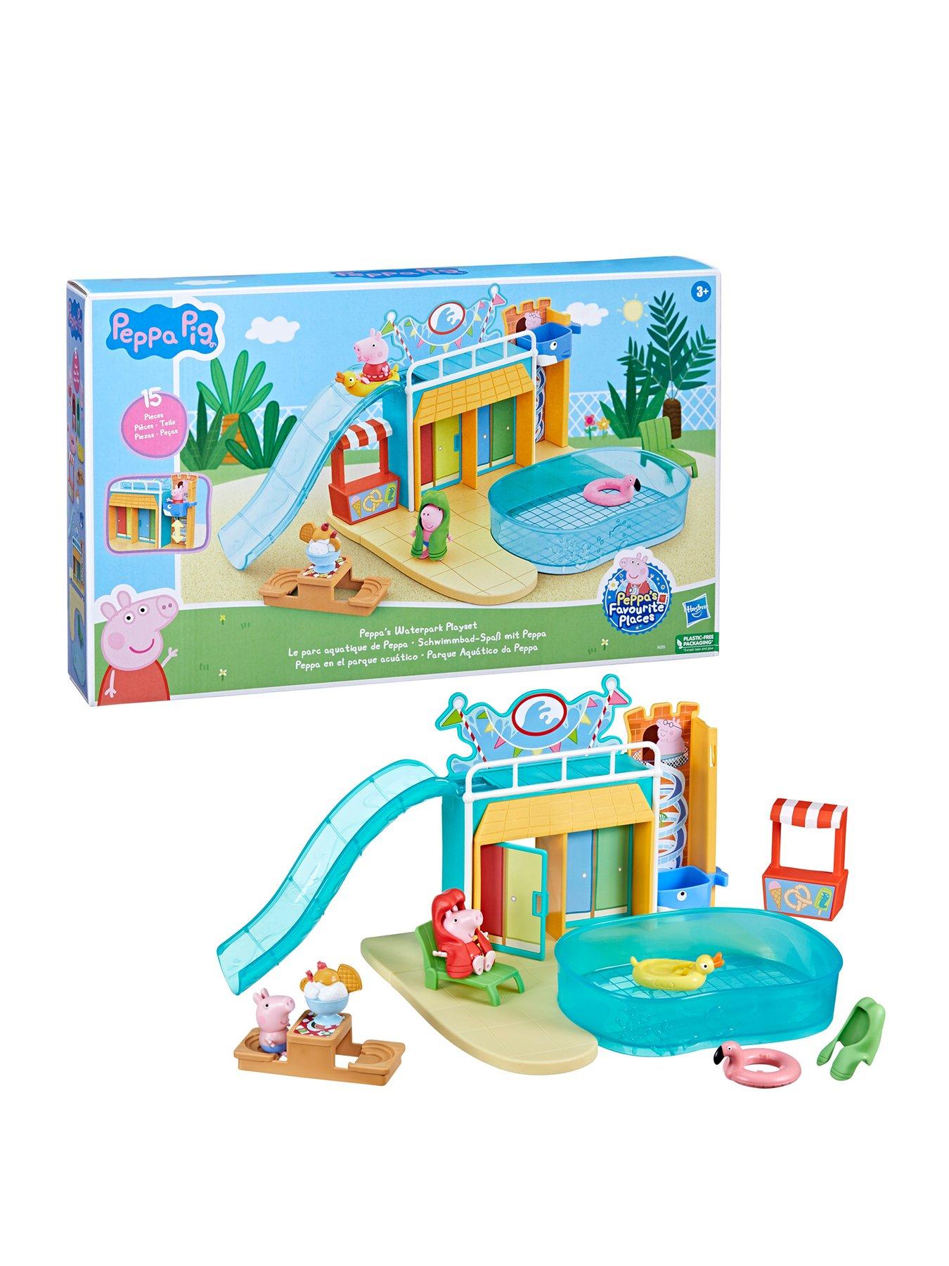 Peppa pig cheap slide playset