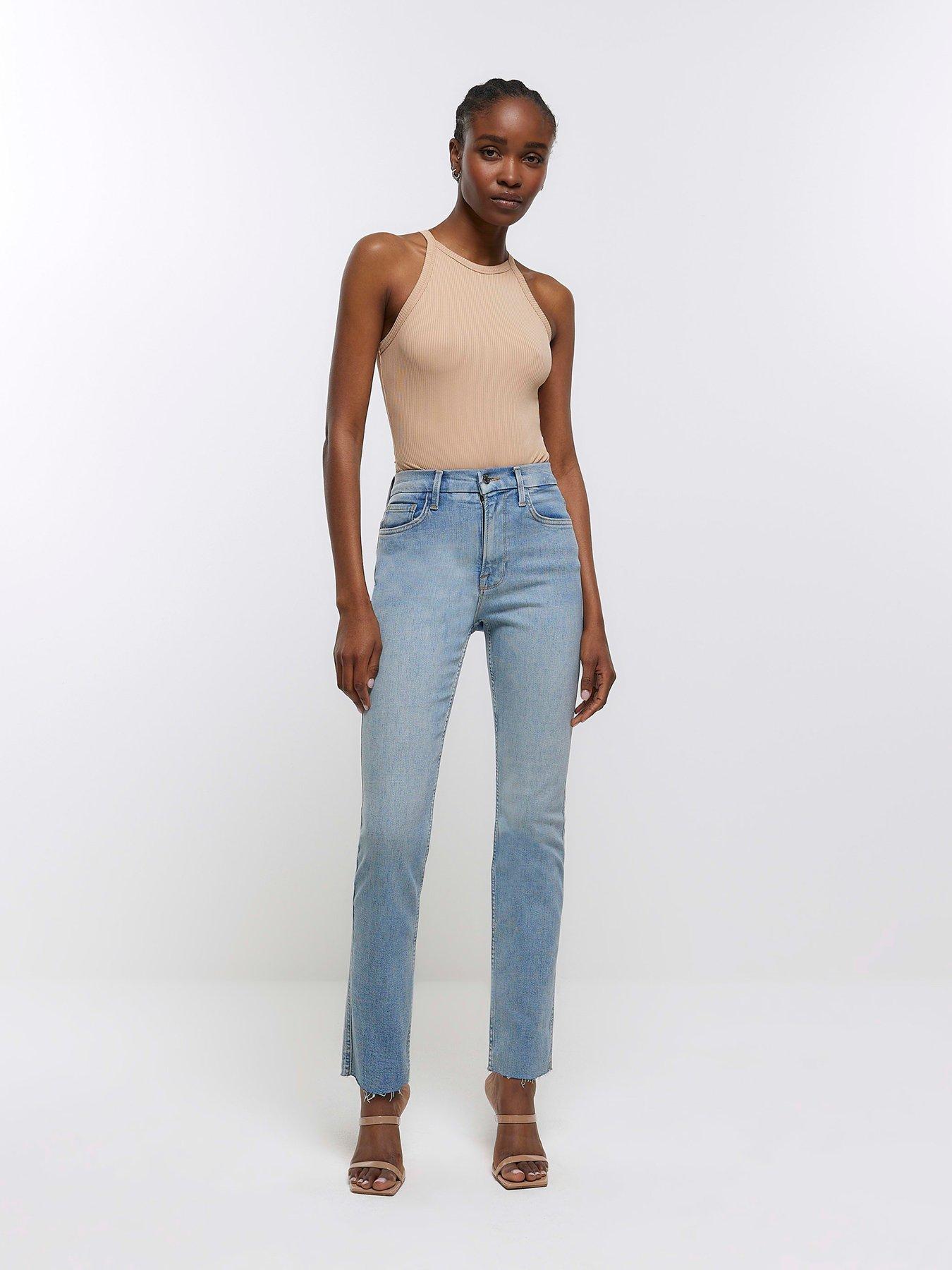 River island best sale cropped jeans