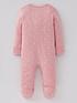  image of mini-v-by-very-girls-bunny-sleepsuit-pink