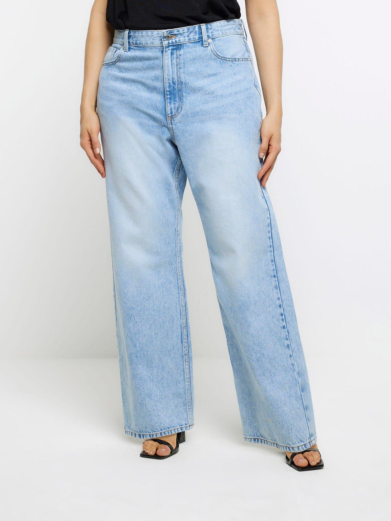 RI Plus Plus 90s Straight Jeans - Light Wash