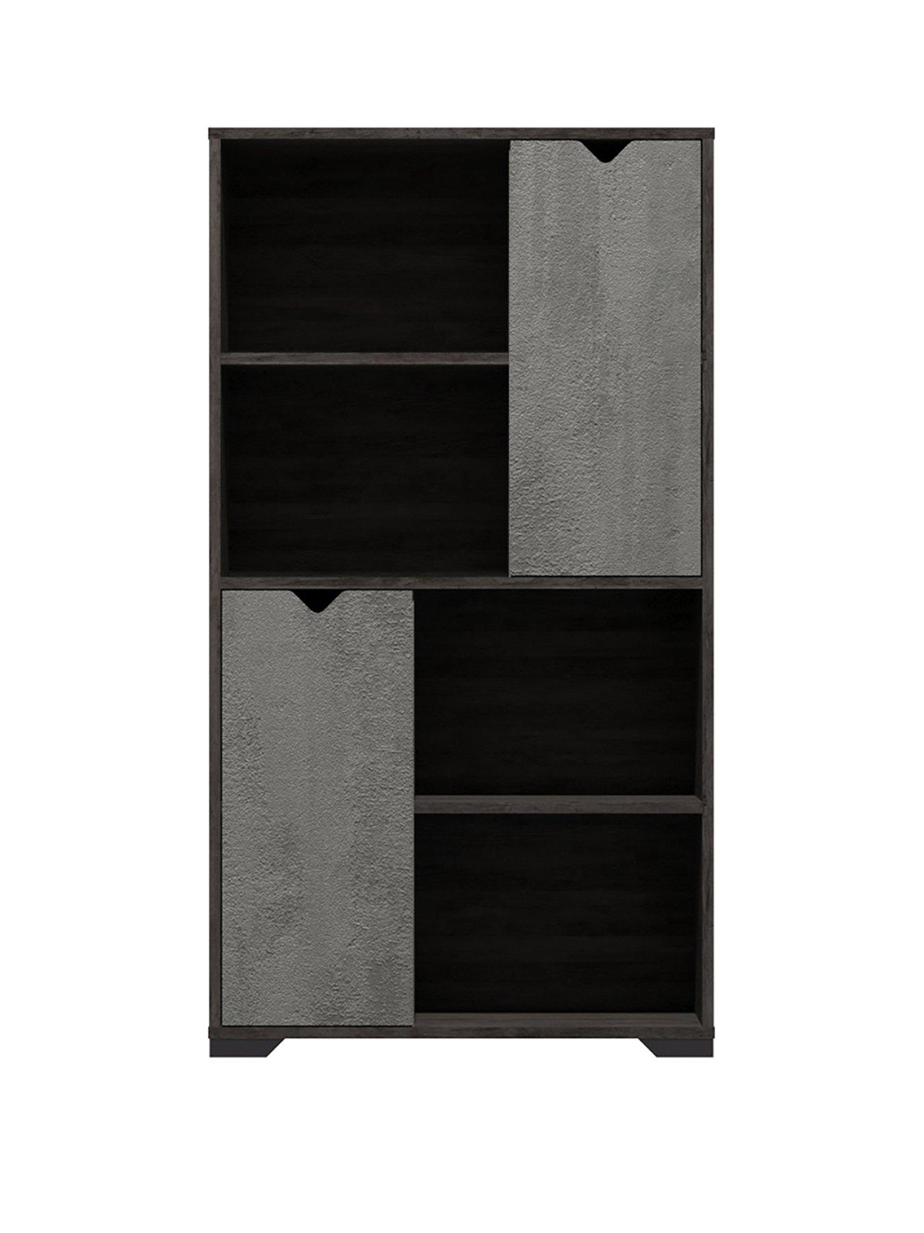 Black tall deals storage unit