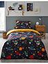  image of silentnight-healthy-growth-duvet-cover-set-space-multi
