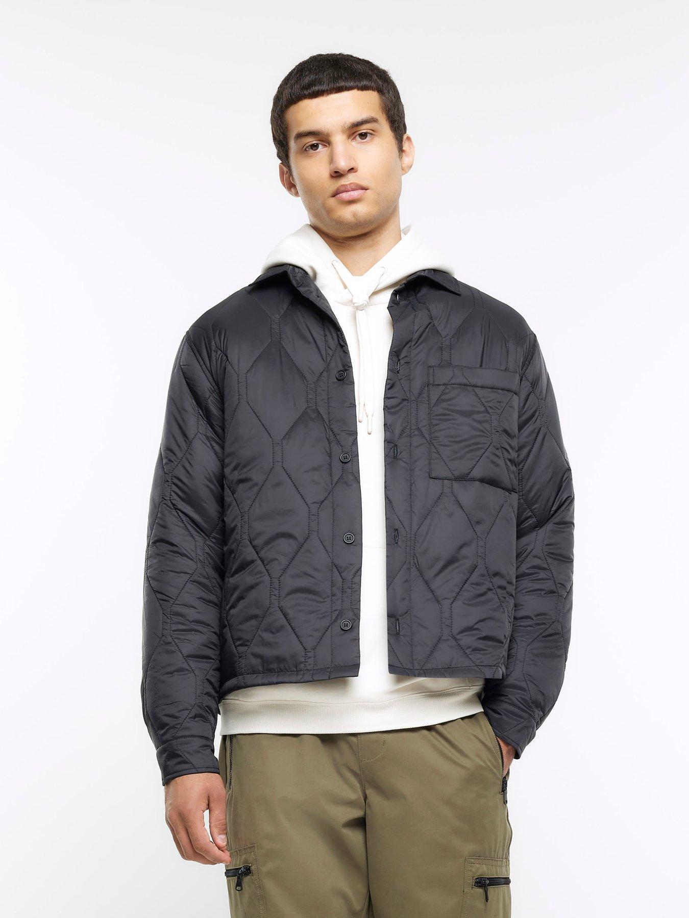 Long sleeve quilted outlet jacket